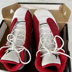 Air Jordan 13 Retro (GS) – Size 6Y – Gym Red / White / Flint Grey