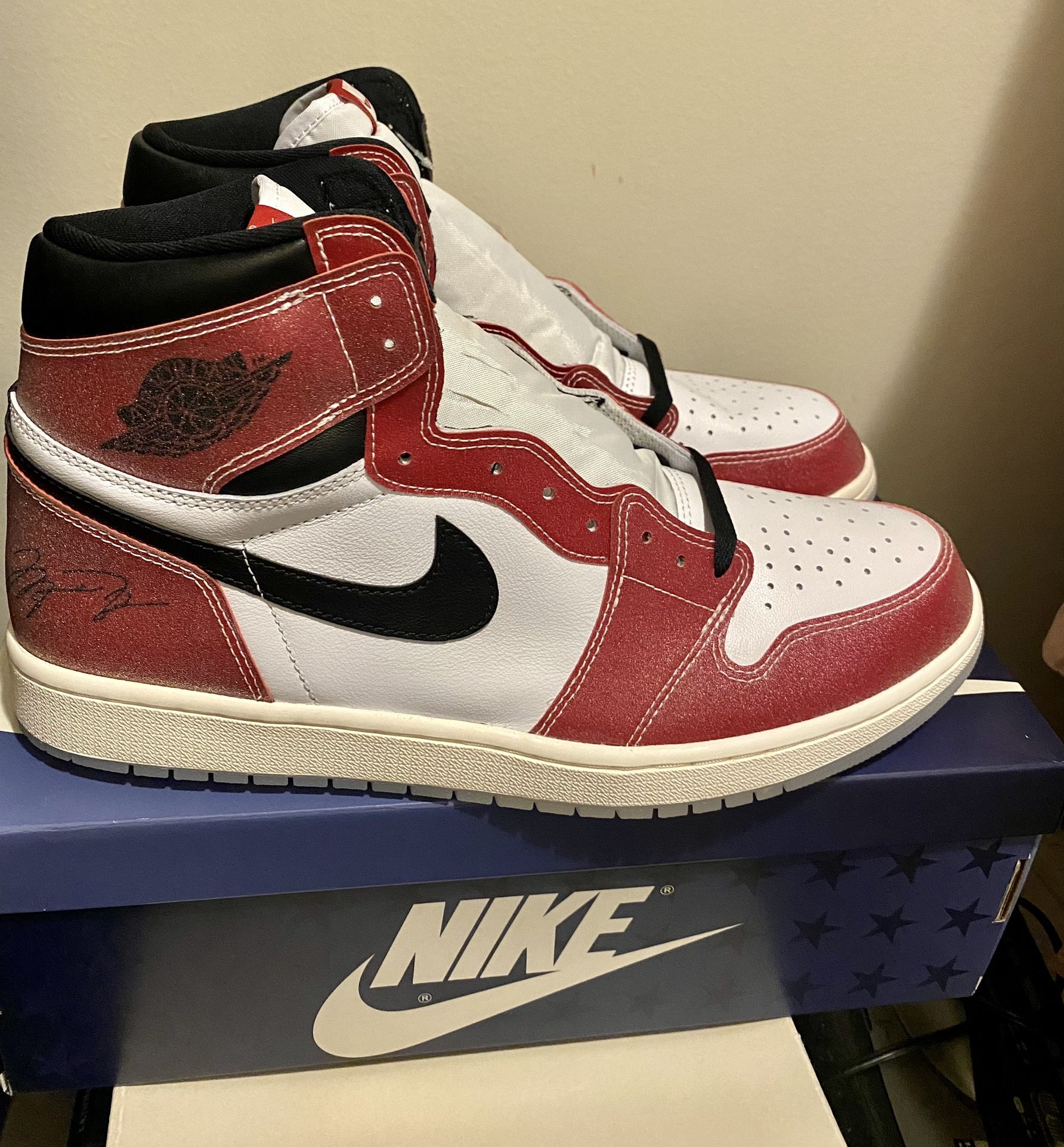 Brand New Jordan 1 Trophy Room F&F Size 14