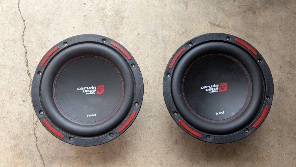 Cerwin Vega Subwoofers 10"