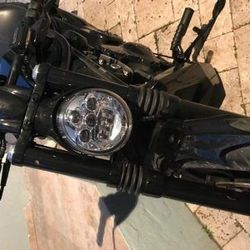Harley Davidson VROD V-ROD VRSC LED DAYMAKER HEADLIGHT – CHROME