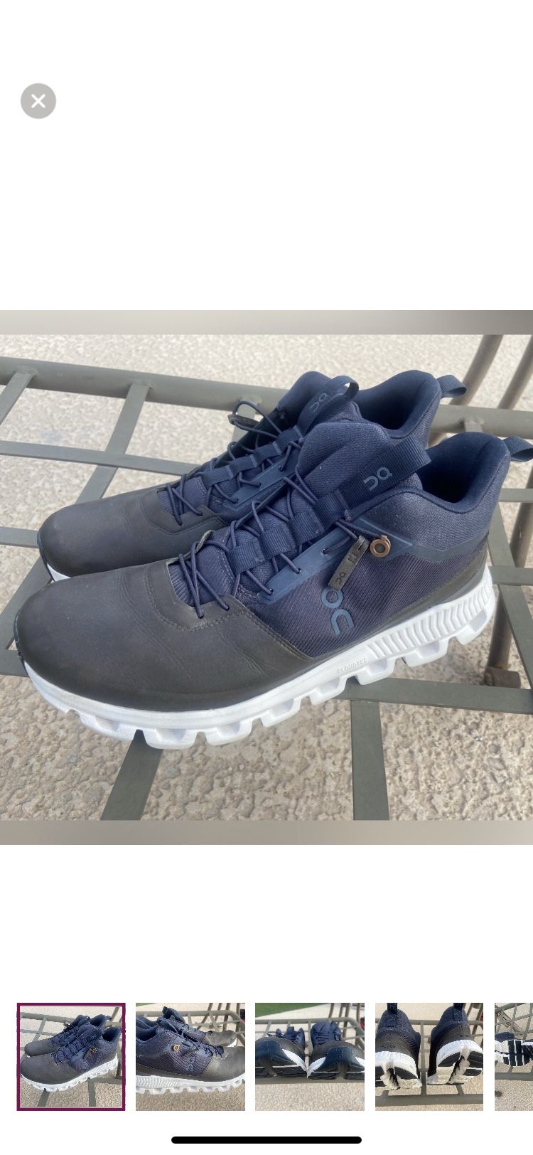 OnCloud Mens 11.5 High Top Trail