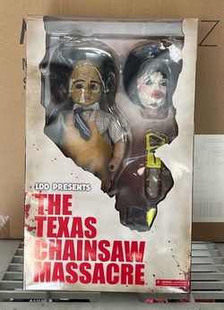 Leatherface Texas Chainsaw Massacre Mezco Living Dead Doll10 Inch Doll