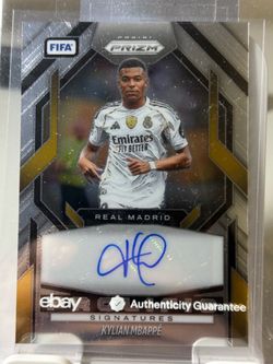 Kylian Mbappé Panini Prizm FIFA Auto Card