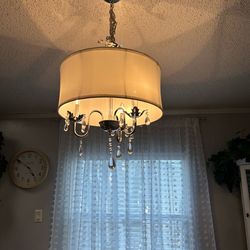 Chandelier, with crystals