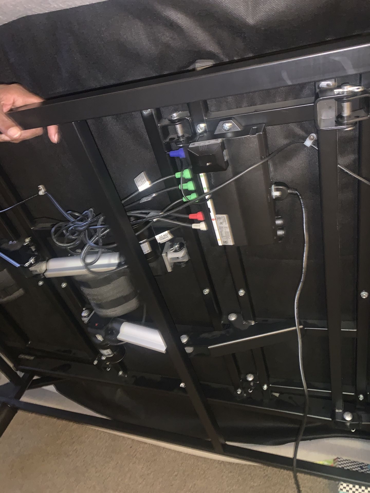 Bed frame only queen size