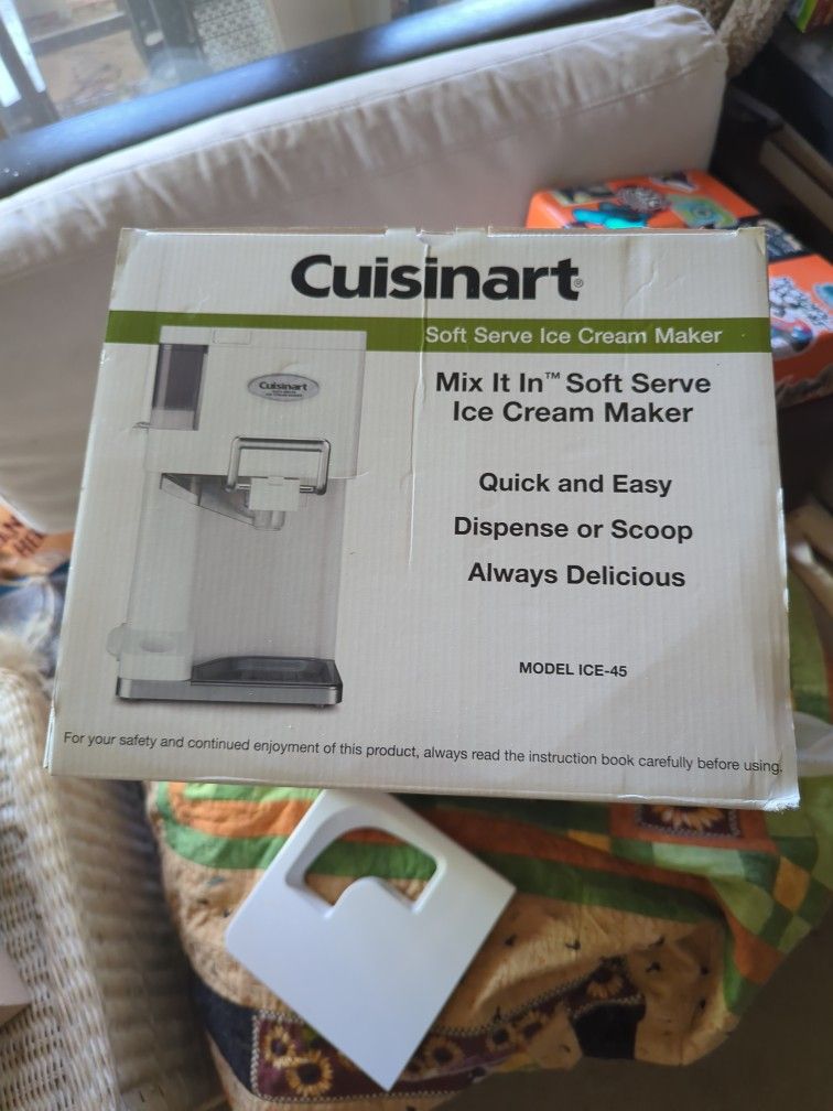 Cuisinart Soft Serve Ice Cream Maker