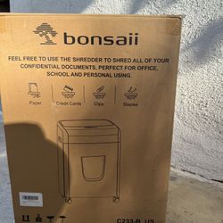 Paper Shredder- Brand New