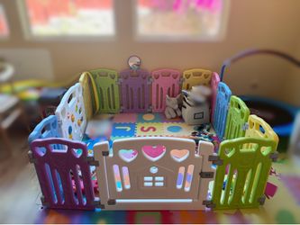 Baby Playpen& Safety Play Yard(14 Panels)