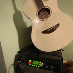 Guitar With Speaker 