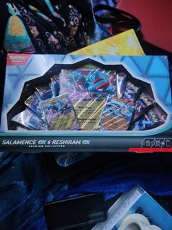 Salamance ex & reshiram ex
