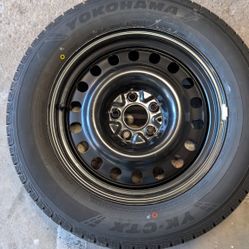 235/60R17 Spare Tire + Steel Rim – Brand New Yokohama