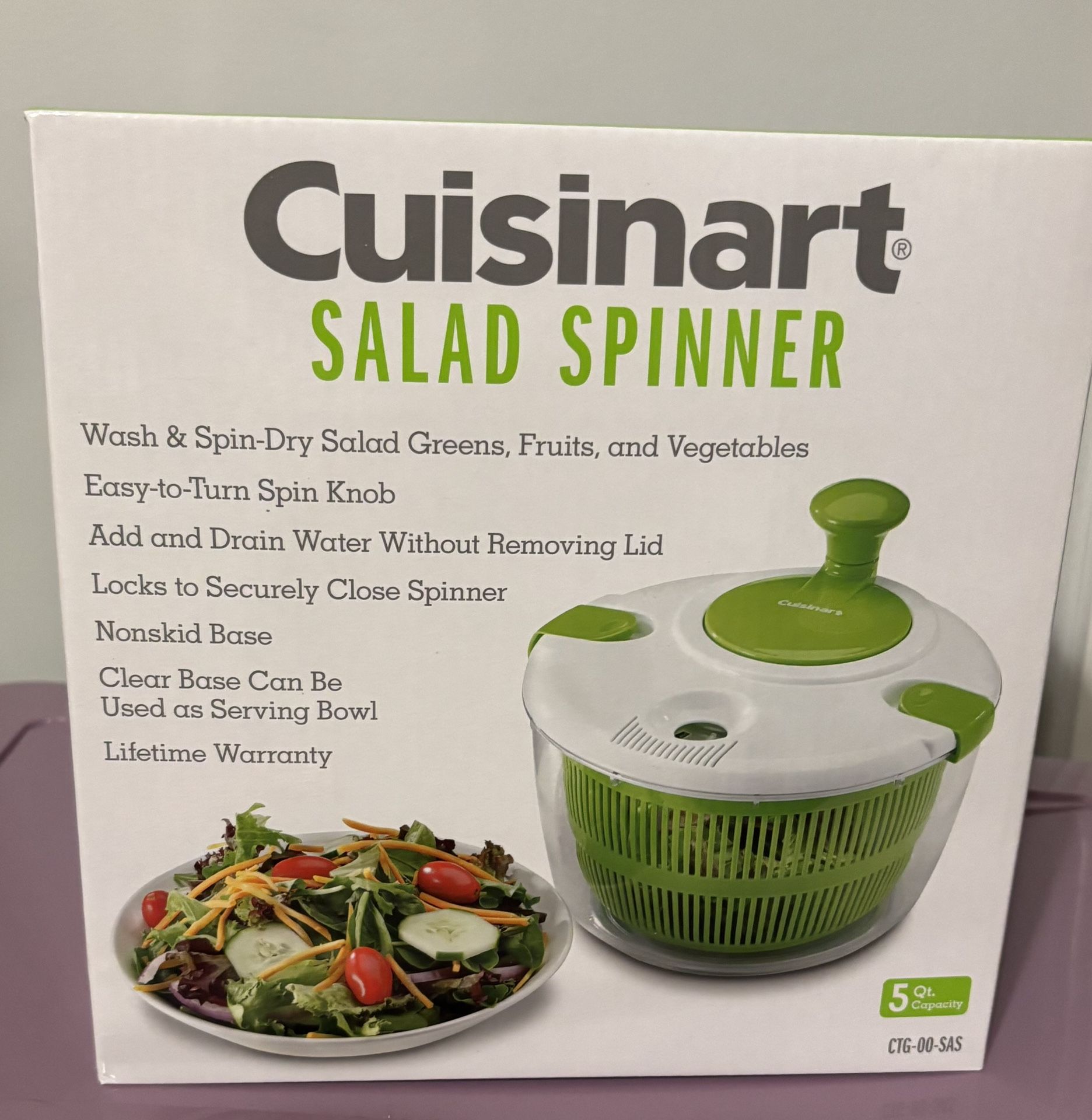 Cuisinart Salad Spinner~New