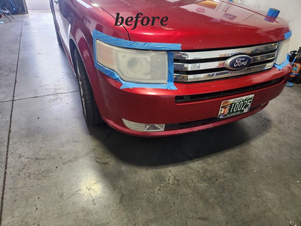 Headlight Restoration .
