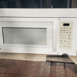 White Microwave Oven