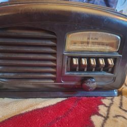 Airline Airwave Loop Aerial System Antique Radio Model 14 BR-51 3B