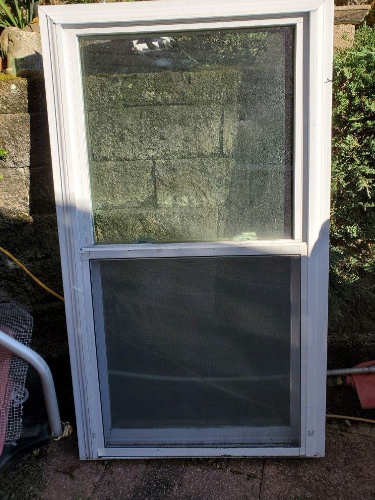 Window/ Vinyl Replacement/ 30"W x 52" H