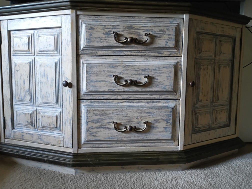 Solid Wood Entertainment Stand/Dresser  48"W 28"H 17"D