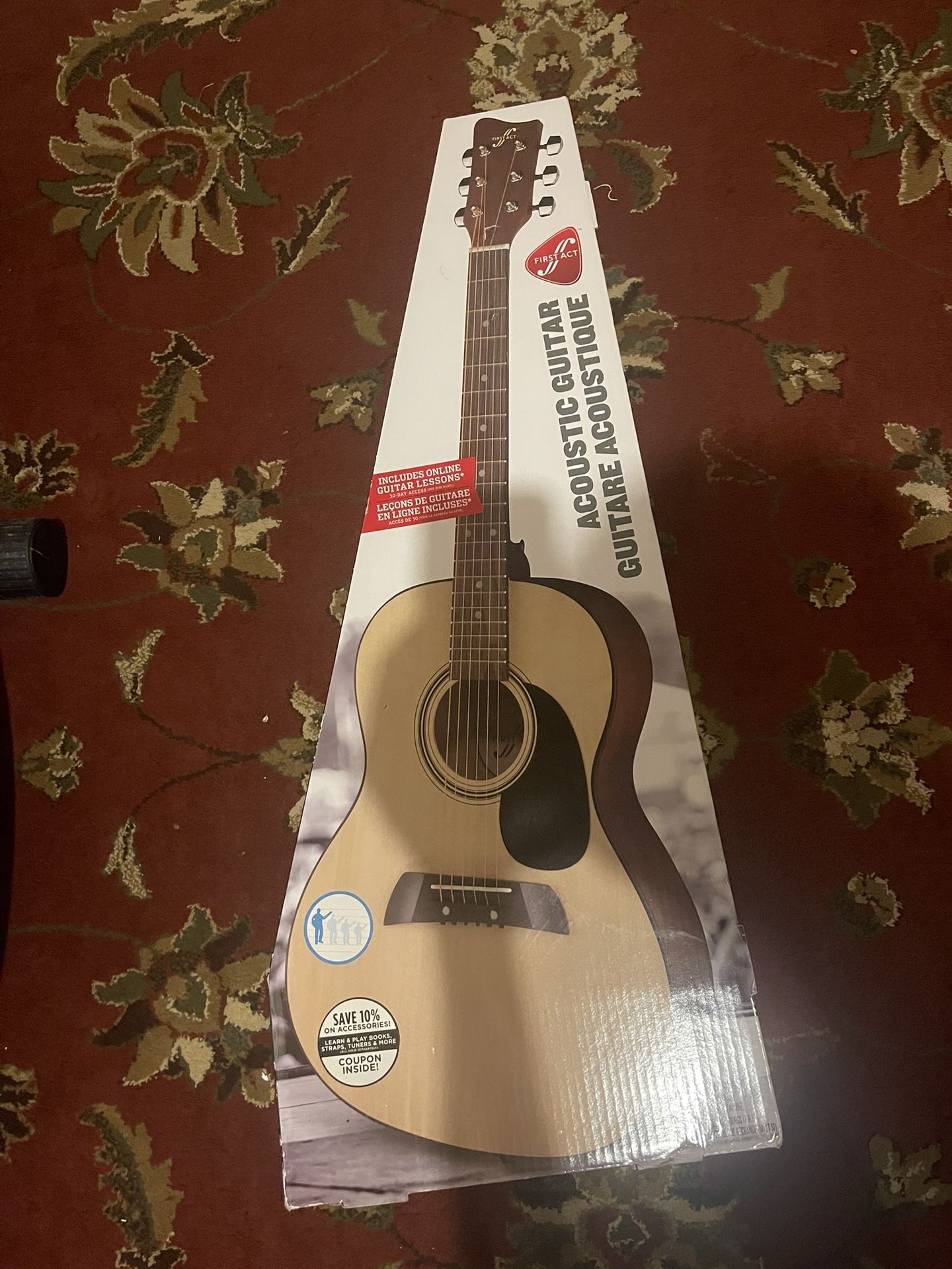First Act Acoustic Guitar Perfect for Any Players