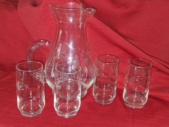 Jarra 4 vasos princes house