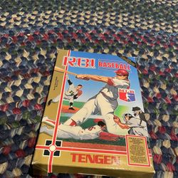 RBI Baseball for NES Complete in Box