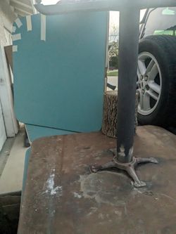 TWO - 3 X 3 Restaurant tables, Some Rain Damage