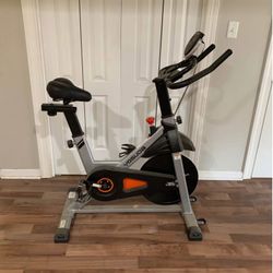 Indoor workout stationary cycling bike