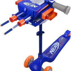 Nerf Scooter With Blaster 