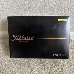 Titleist Pro V1 - Yellow