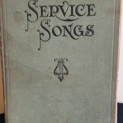 Vintage 1931 "Service Songs" Hymnal - Robert H. Coleman (Shape Notes)