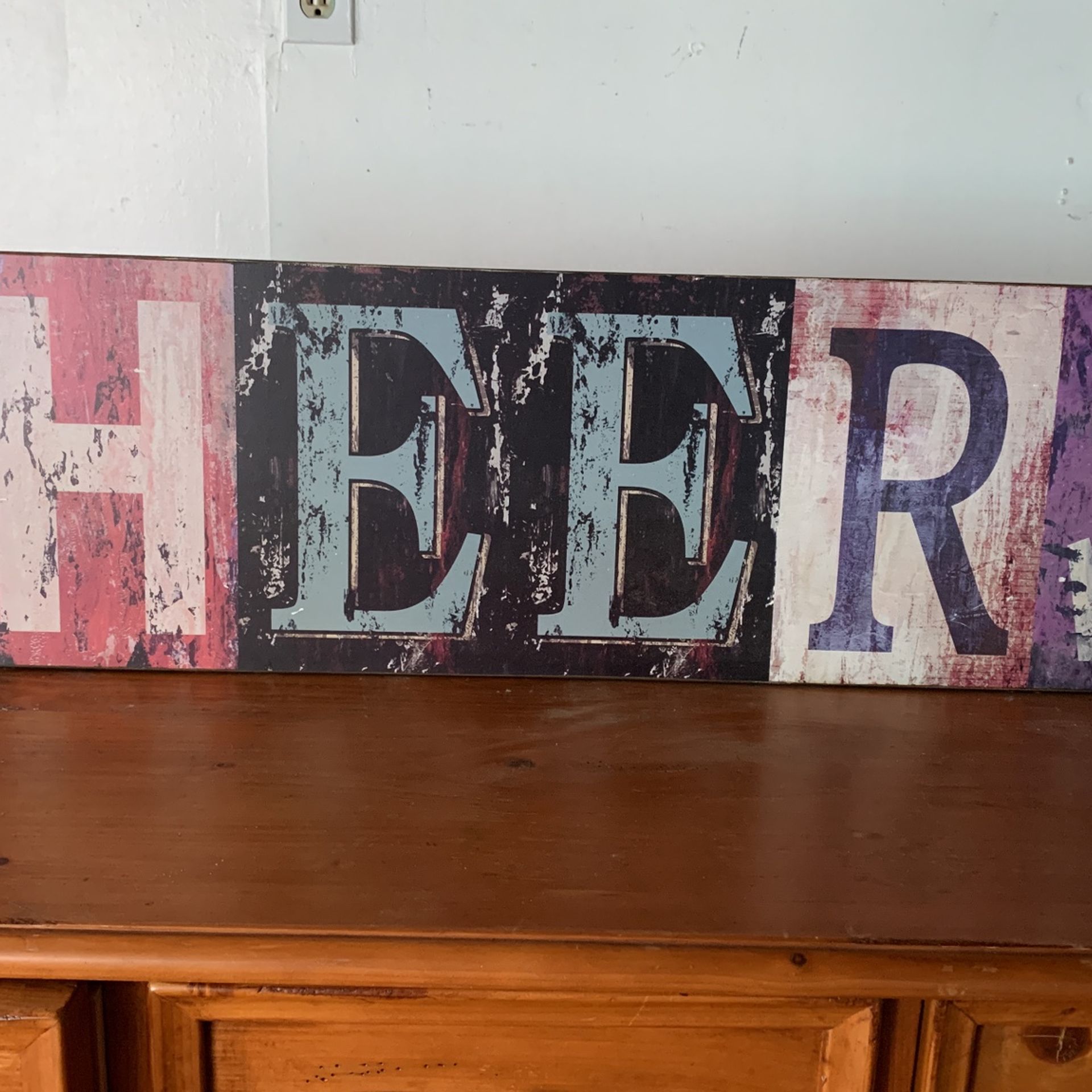 Cheers Sign