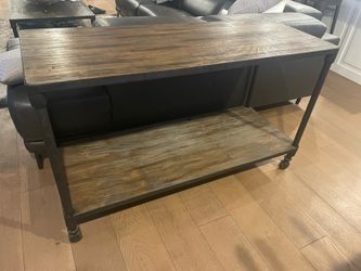 Console / Coffee Table (Matching Industrial style)