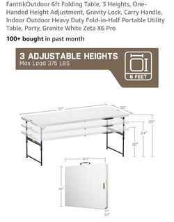 Folding tables (2)