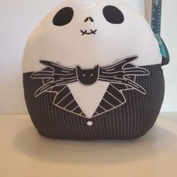 New Squishmallow Jack Skellington 14 Inch The Nightmare Before Christmas NWT 