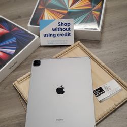 Apple iPad Pro 12.9in 5th Gen M1 Chip LTE 256GB - $1 DOWN TODAY, NO CREDIT NEEDED