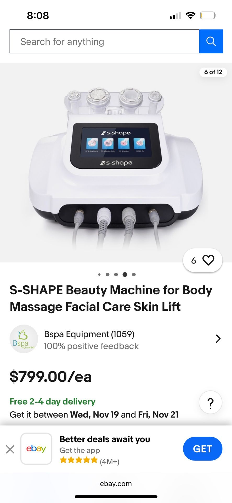 Body Sculpting Machine $500 OBO