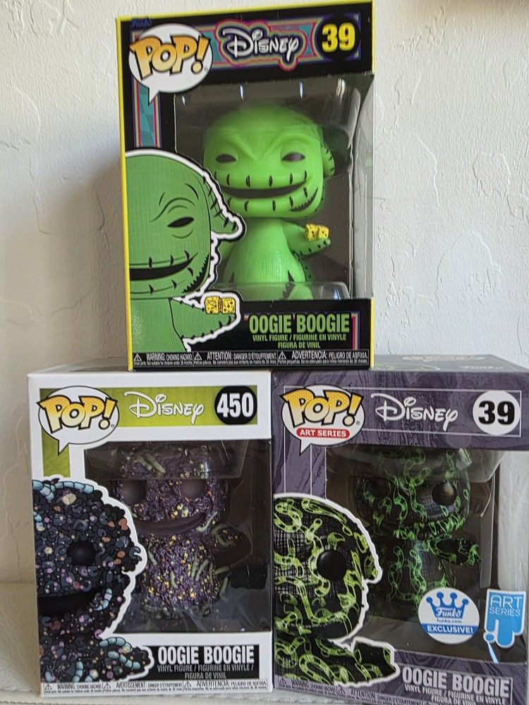 Funko Pop Nightmare Before Christmas Oogie Boogie Collection