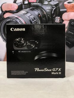 Canon PowerShot G7 X Mark III Digital Camera (Black)