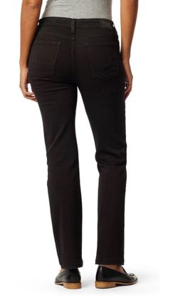 Signature by Levi Strauss & Co. Women's Navy Blue Straight Leg Jeans
