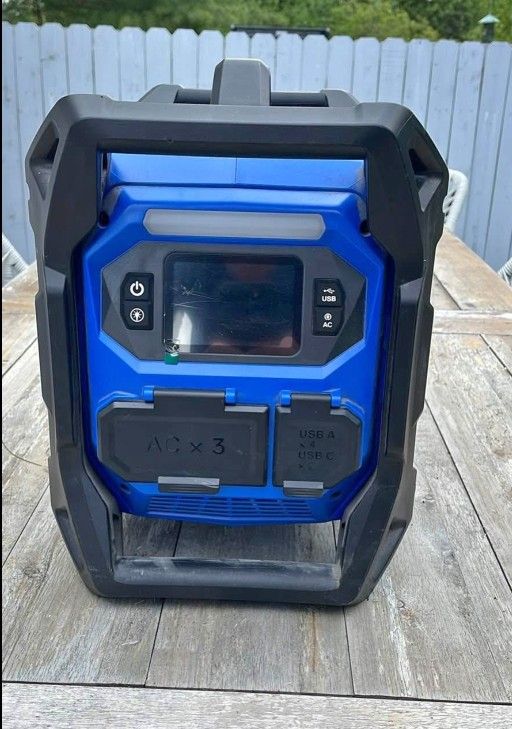 Kobalt generator with batteries