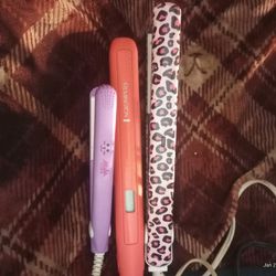 3 Hair Straighteners 