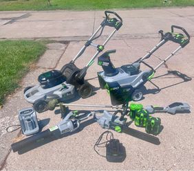 EGO 10 Piece Outdoor Power Equipment Bundle