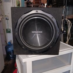 12 " Kenwood eXcelon Speaker $80