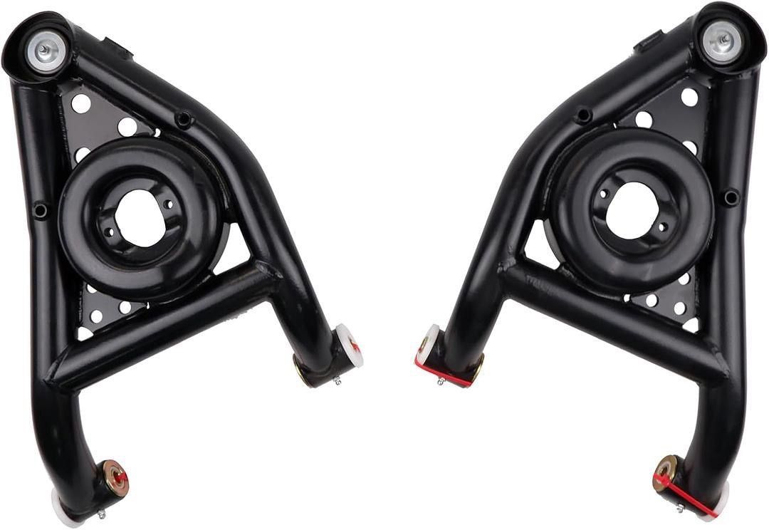 New 1967-69 Camaro 1968-74 Nova Tubular Lower Control Arms, Black