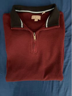 Ted baker Red quarter zip Size M