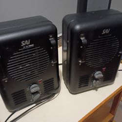 Electric Heaters, All Sizes And Kinds