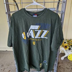 Enes Kanter Utah Jazz NBA Majestic Tee 
