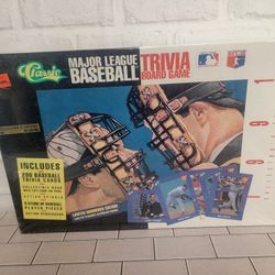 BOARD GAME - Classic Major League Baseball Trivia with Cards Brand New Sealed