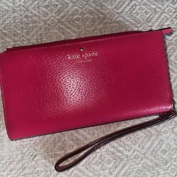 Kate spade Pink Wristlet Wallet