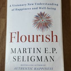 Flourish: A Visionary New Understanding of Happiness and Well-Being – Seligman (Paperback) Book