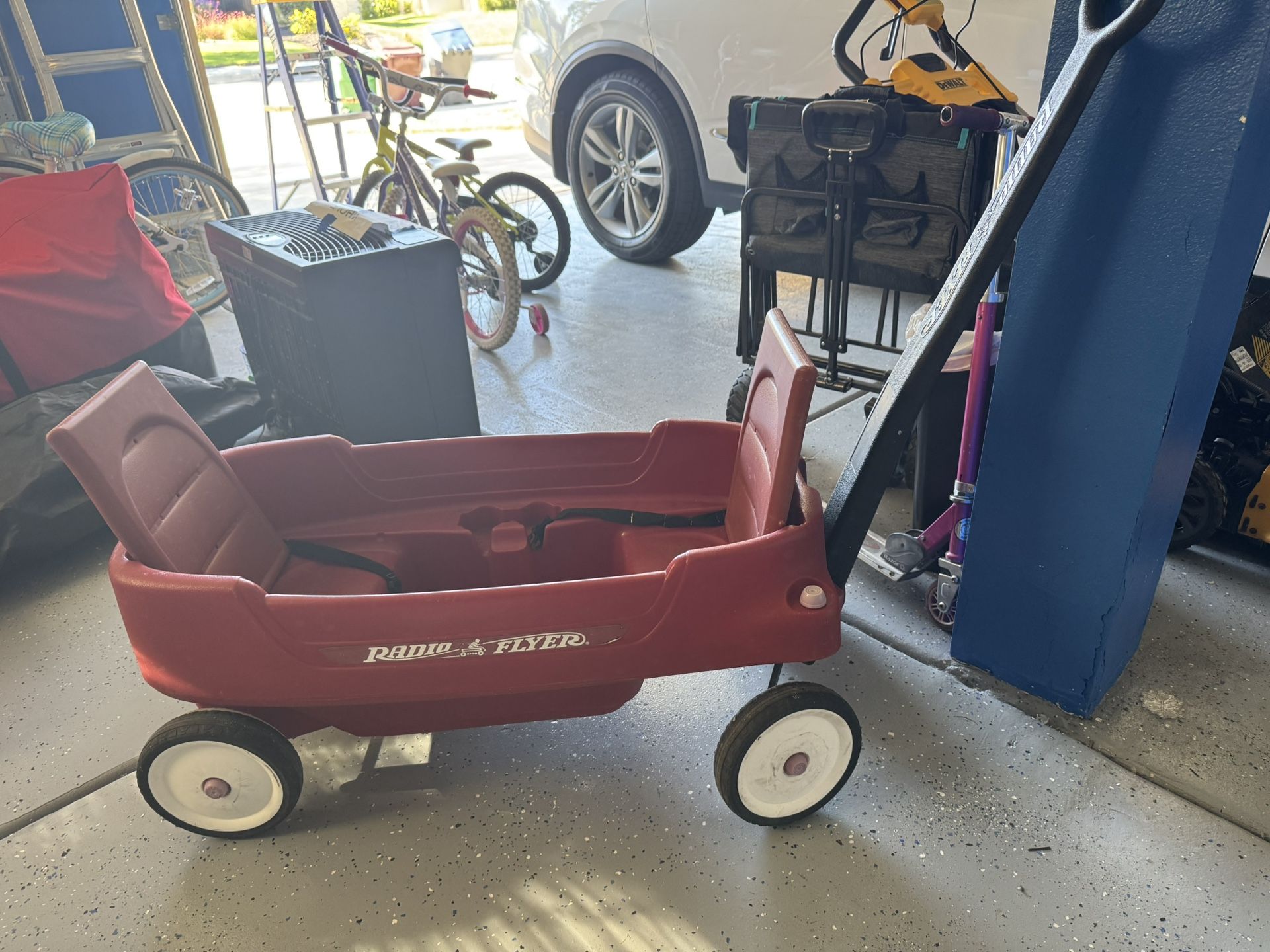 Radio Flyer Double Seater Wagon 
